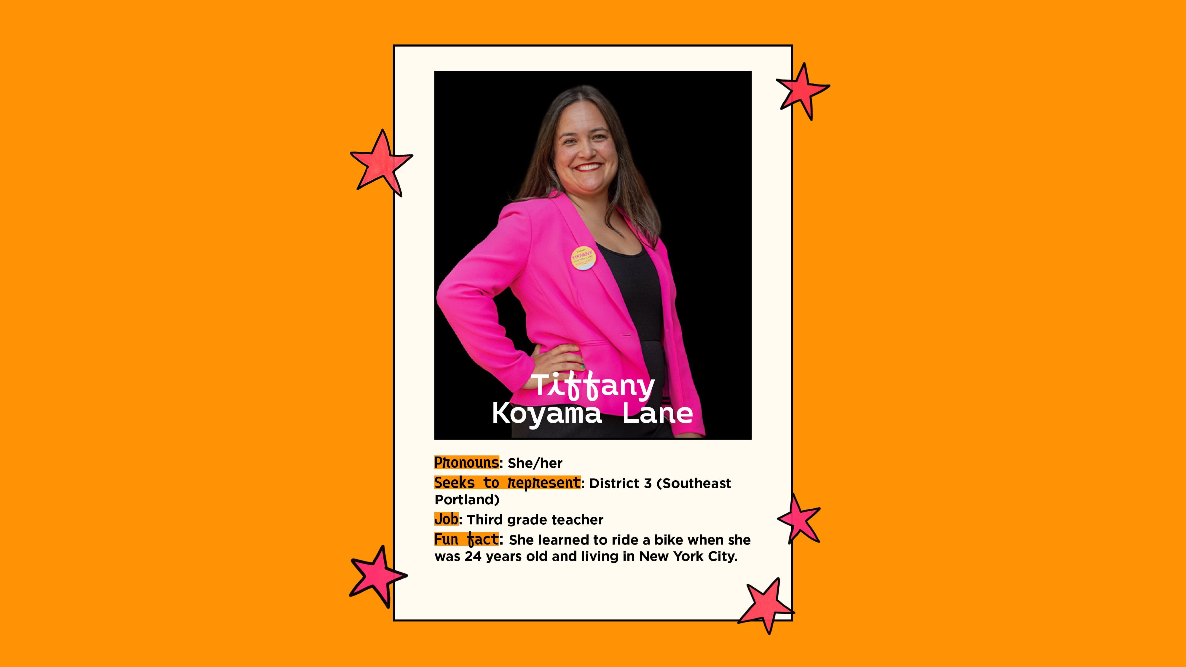 City Council Entrance Interview: Tiffany Koyama Lane