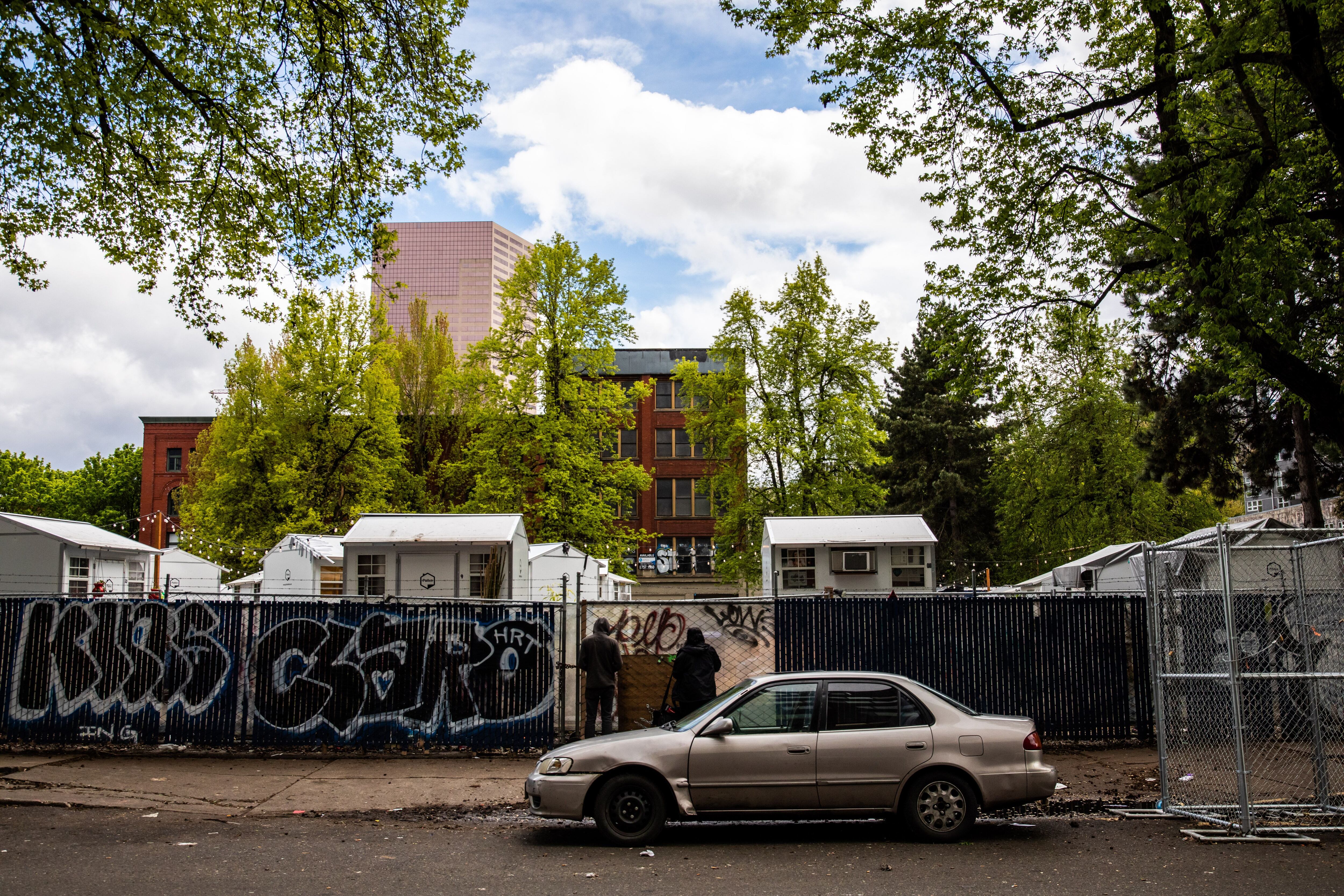 Neighbors surprised to learn of Portland's sanctioned homeless