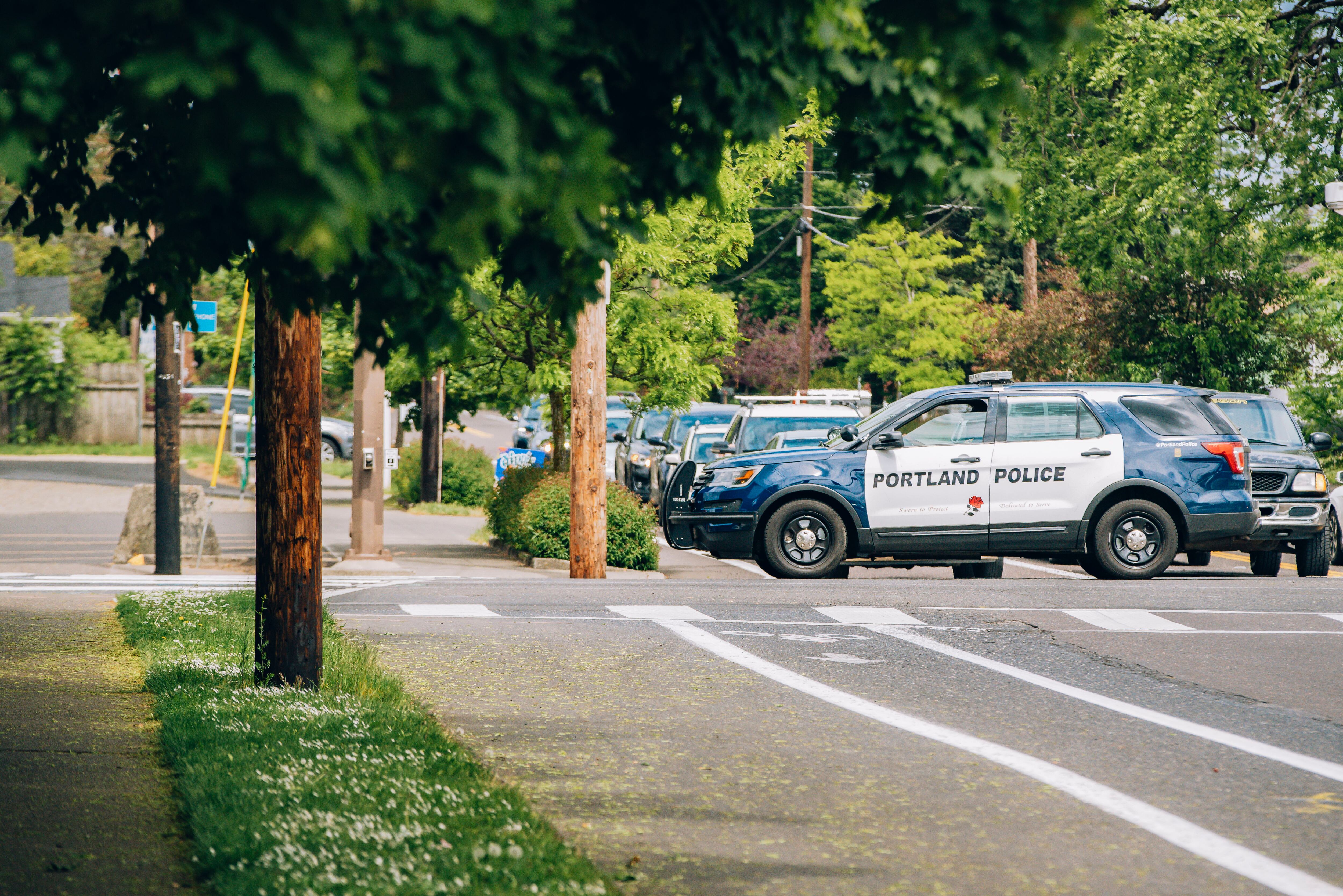 Portland police training on protests ends with slide showing mock