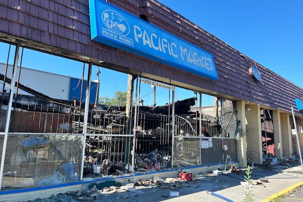 Pacific Market Burned in March. It’s Still Full of Rotting Food.